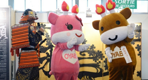 日本博览会在巴黎举行 各种酷炫元素齐登场